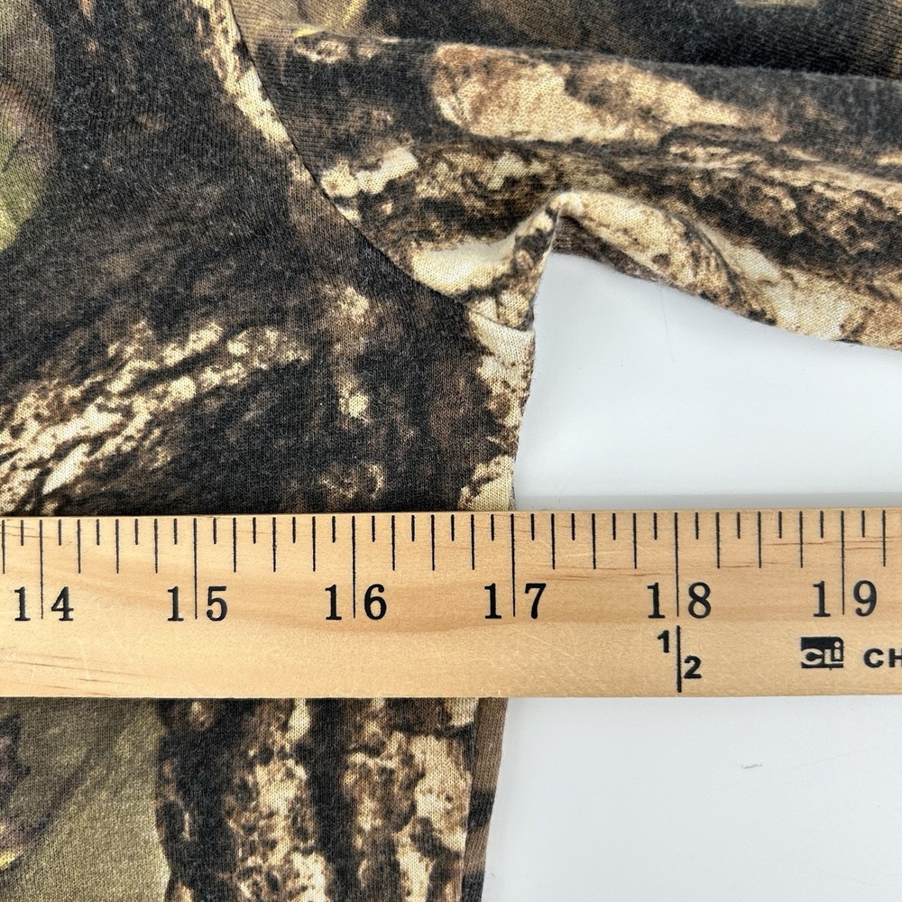 Master‎ Sportsman Camo Henley Womens Medium Long Sleeve Shirt Hunting - Picture 7 of 8